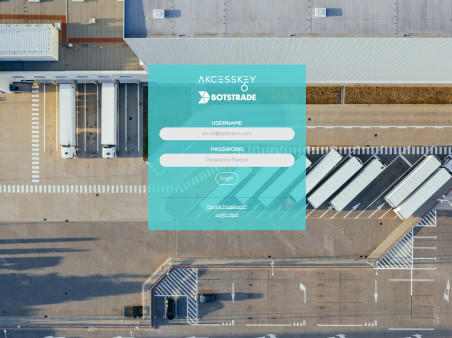 Web based warehouse access control system